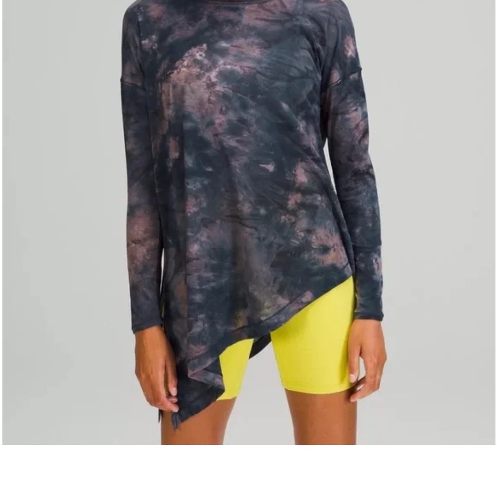 Lululemon to the point long sleeve shirt size 8